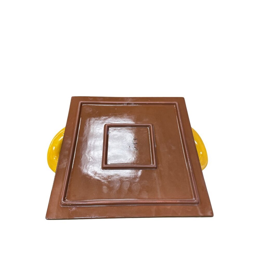 Romancing Provence Tuscan Country handpainted ceramic serve tray SKU 9622 - Picture 9 of 11